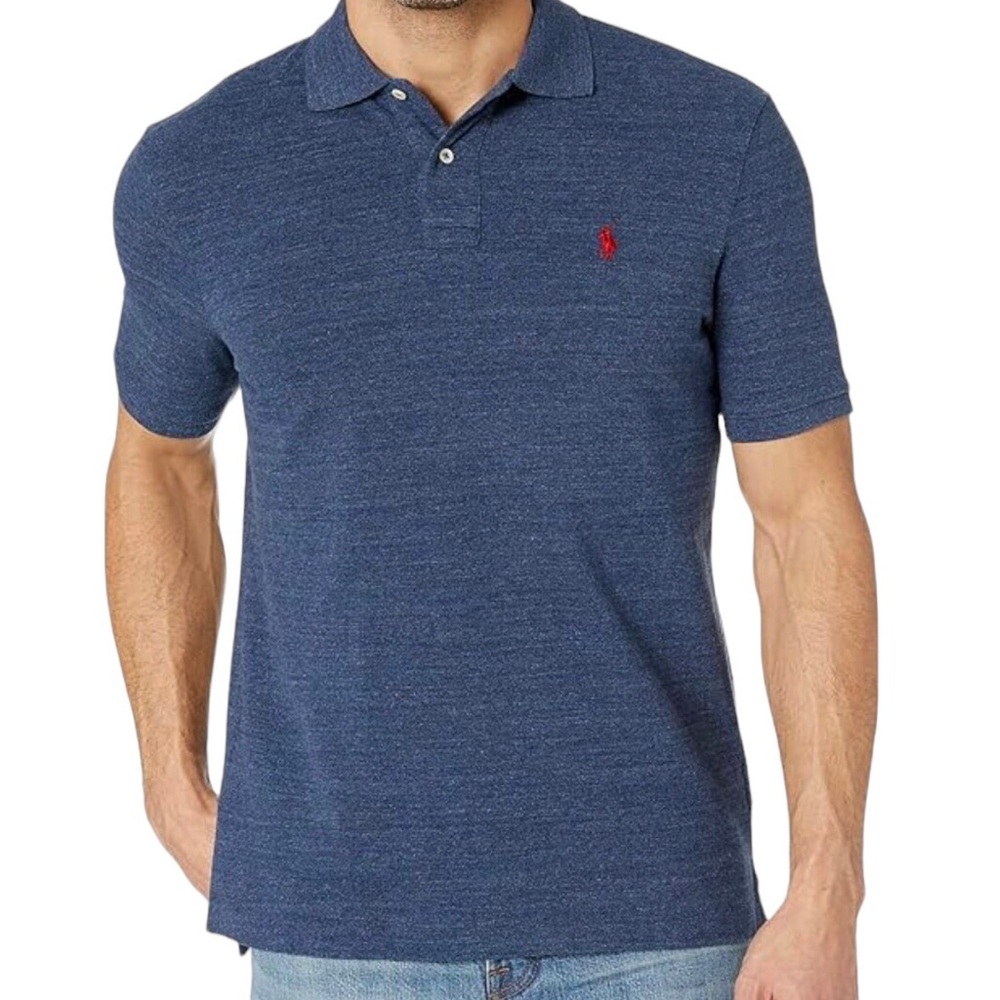 Vintage Polo by Ralph Lauren Blue Red Pony Men’s Size Medium 100% cotton